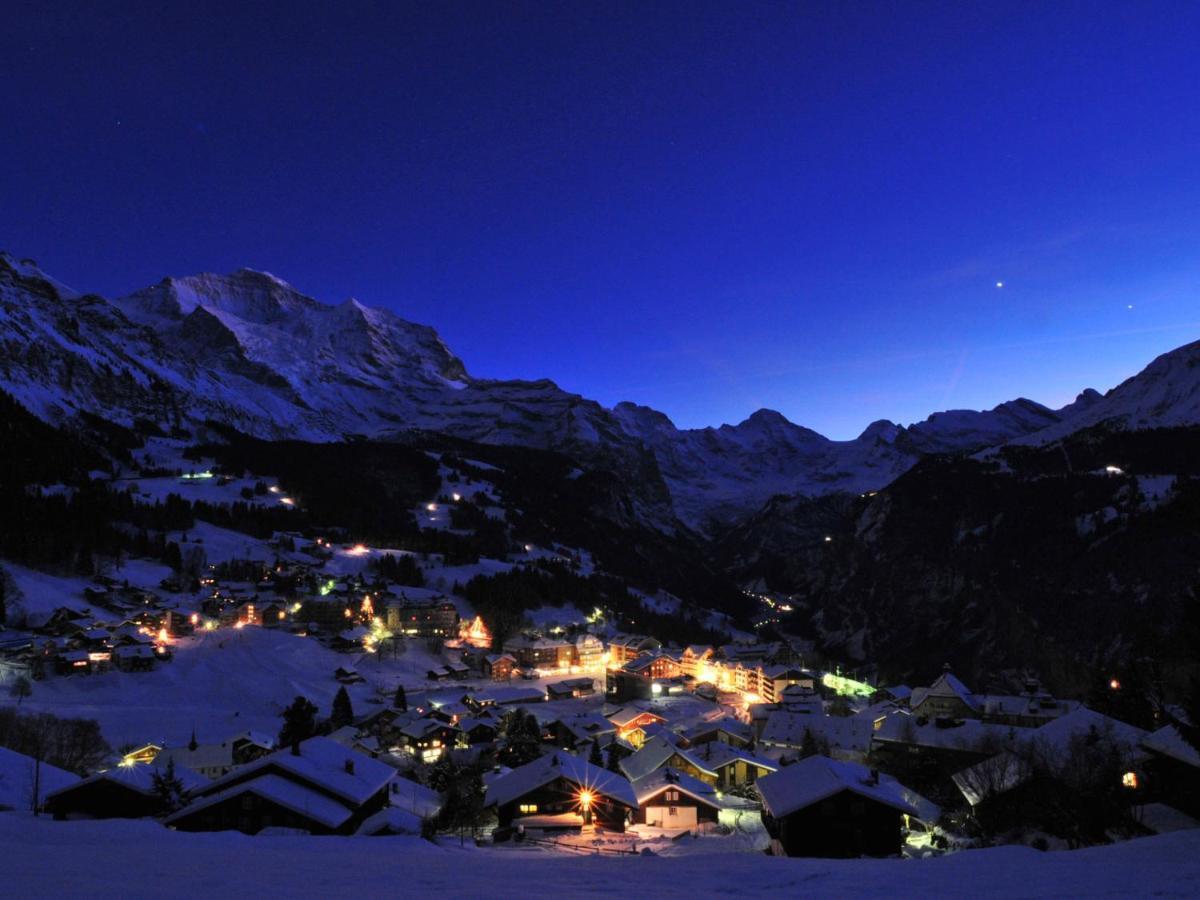Apartment Rose Apt- Y By Interhome Wengen Esterno foto