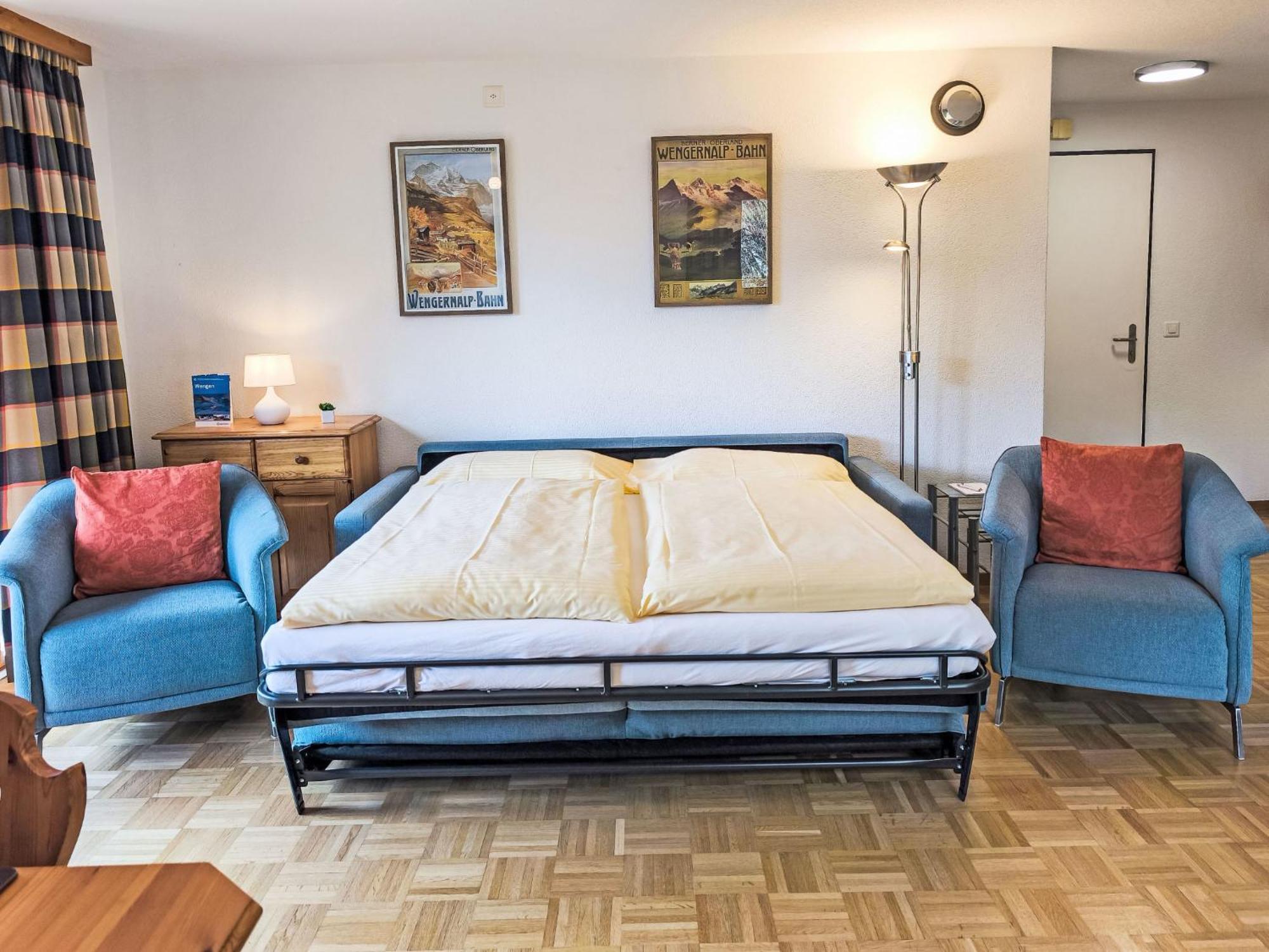 Apartment Rose Apt- Y By Interhome Wengen Esterno foto