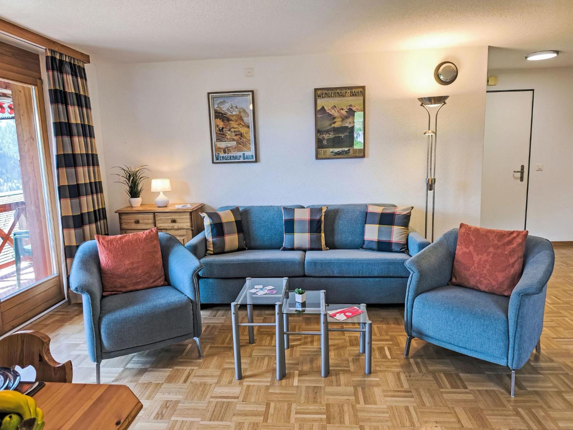 Apartment Rose Apt- Y By Interhome Wengen Esterno foto
